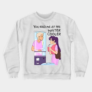 Boy meets girl, trendy meme Crewneck Sweatshirt